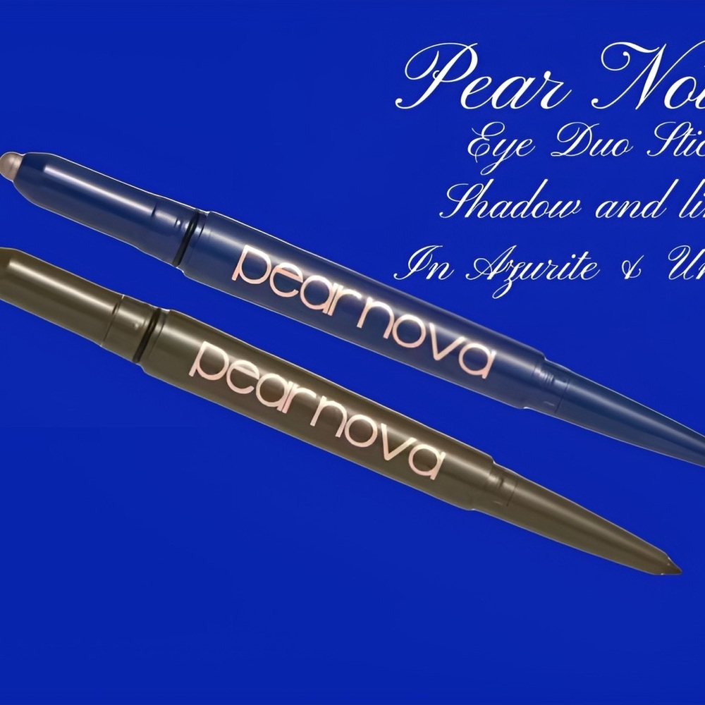 Pear Nova Eye Duo Stick in Azurite and Unakite